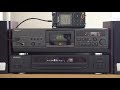 Technics RS-AZ7 Demo. From tape to Tascam DR-100MKIII Linear PCM Recorder. Newretrowave.
