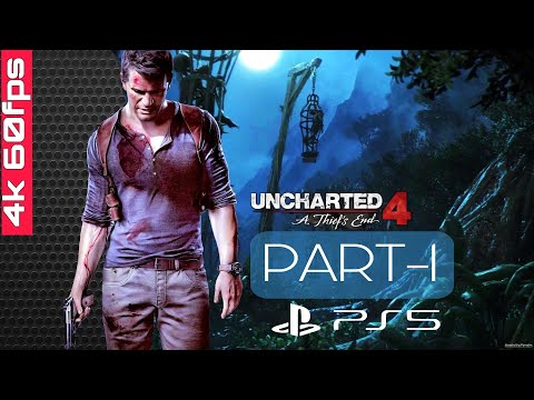 Uncharted 4 A Thief End Part-1 PS5 4K (60fps) The Lure ofAdvanture || Escape from Hostel ||