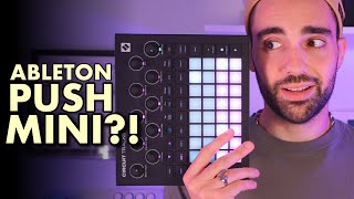 ableton push MINI midi controller literally already exists (or at least it could)
