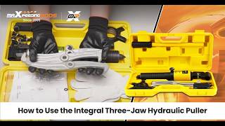 How to Use the Integral Three-Jaw Hydraulic Puller