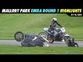 Mallory park crasheshighlights emra round 1 7424