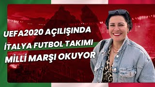 İtalya Milli Marşını #UEFA2020 Açılışında İtalya Futbol Milli Takımı Okuyor #fratelliditalia Resimi