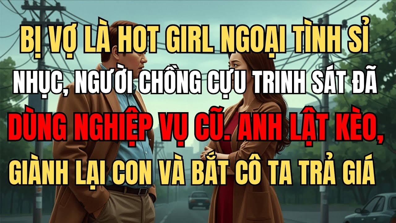 Vợ ngoại tình coi Tôi là con mồi, không ngờ bước thẳng vào CÁI BẪY của một Cựu Trinh Sát