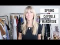 Making my SPRING CAPSULE WARDROBE | The BIG declutter!