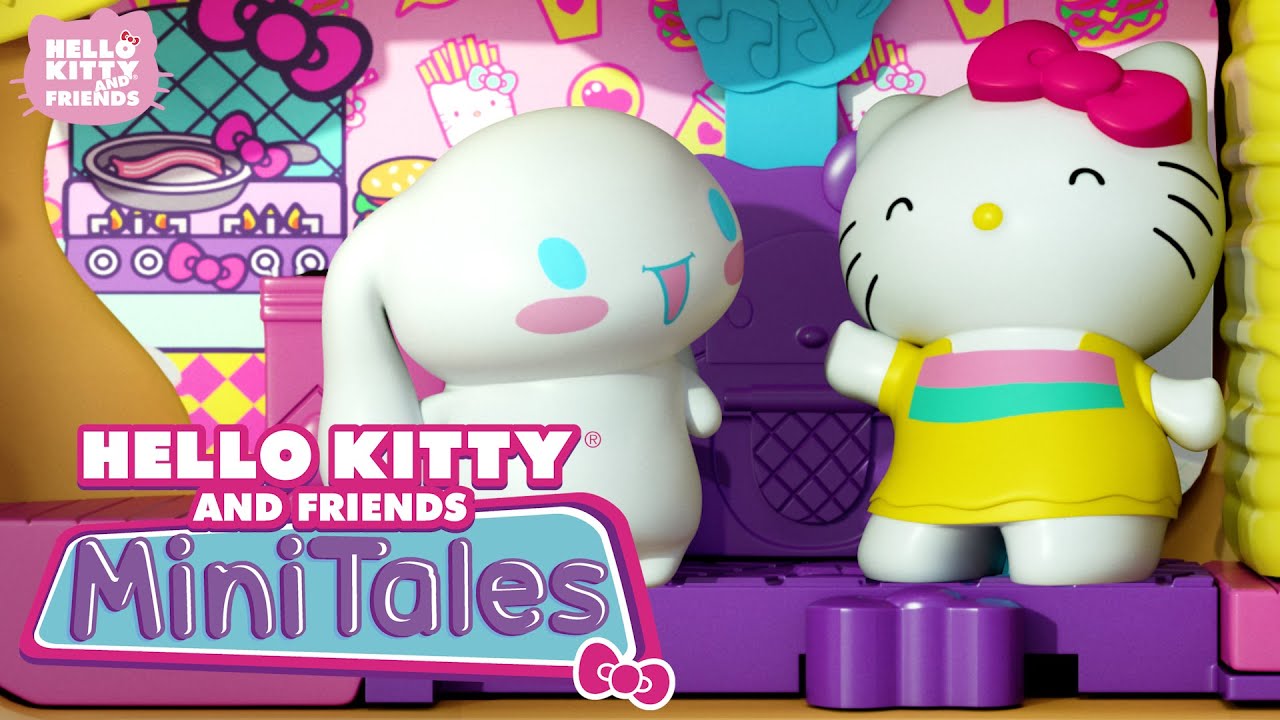 Jantar Dançante com Hello Kitty e Cinnamoroll | Hello Kitty and