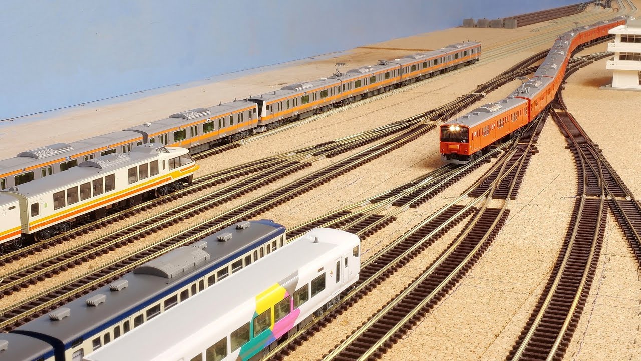 車両基地の留置線 / Nゲージ 鉄道模型 レイアウト製作
