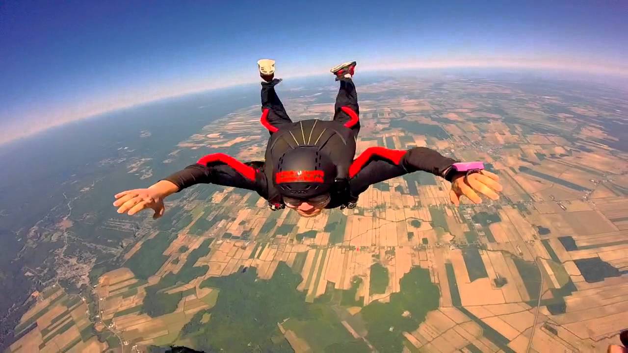 GoPro Hero Skydiving Lessons Summer 2015 Highlight Parachute Montreal