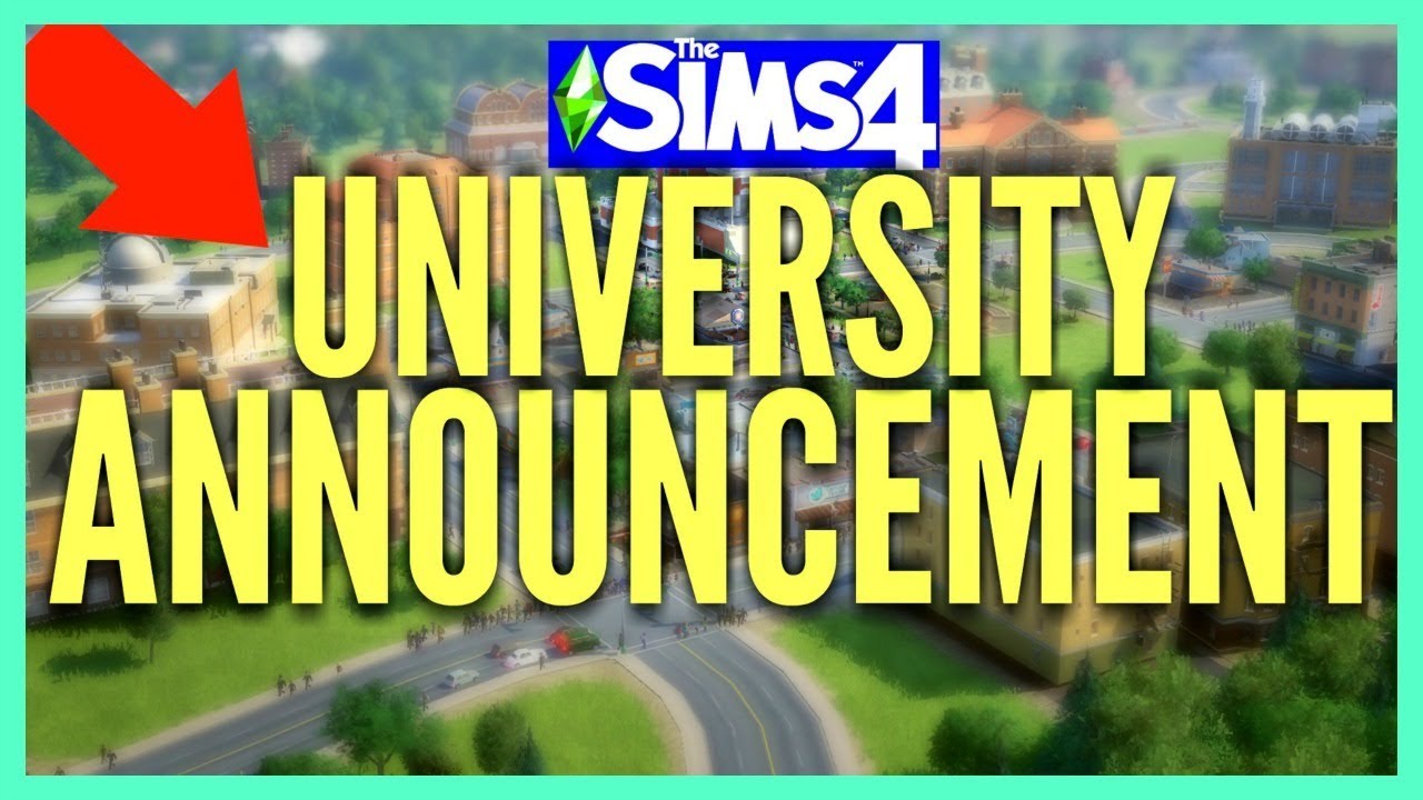 The Sims 4 Discover University - Will Be Announced This Week - The Sims