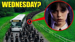 My Drone Filmed Wednesday Addams In Real Life On Camera At 3am