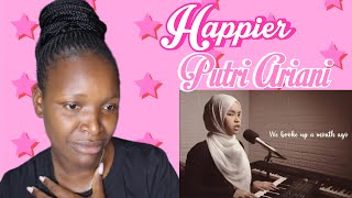 Putri Ariani - Happier (reaction)#putriariani #happier