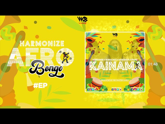 Harmonize x Burna Boy x Diamond Platnumz - Kainama (Official Audio) Sms SKIZA 8545383 to 811 class=