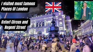 London Walk| Oxford Street| Regent Street London| Central London Walking Tour|