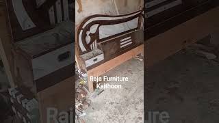 Double Bed Design, Raja Furniture Kaithoon kota