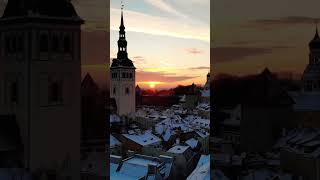 PREVIEW Tallinn - Estonia | The winter city #shorts