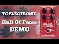 TC Electronic Hall Of Fame Reverb Demo