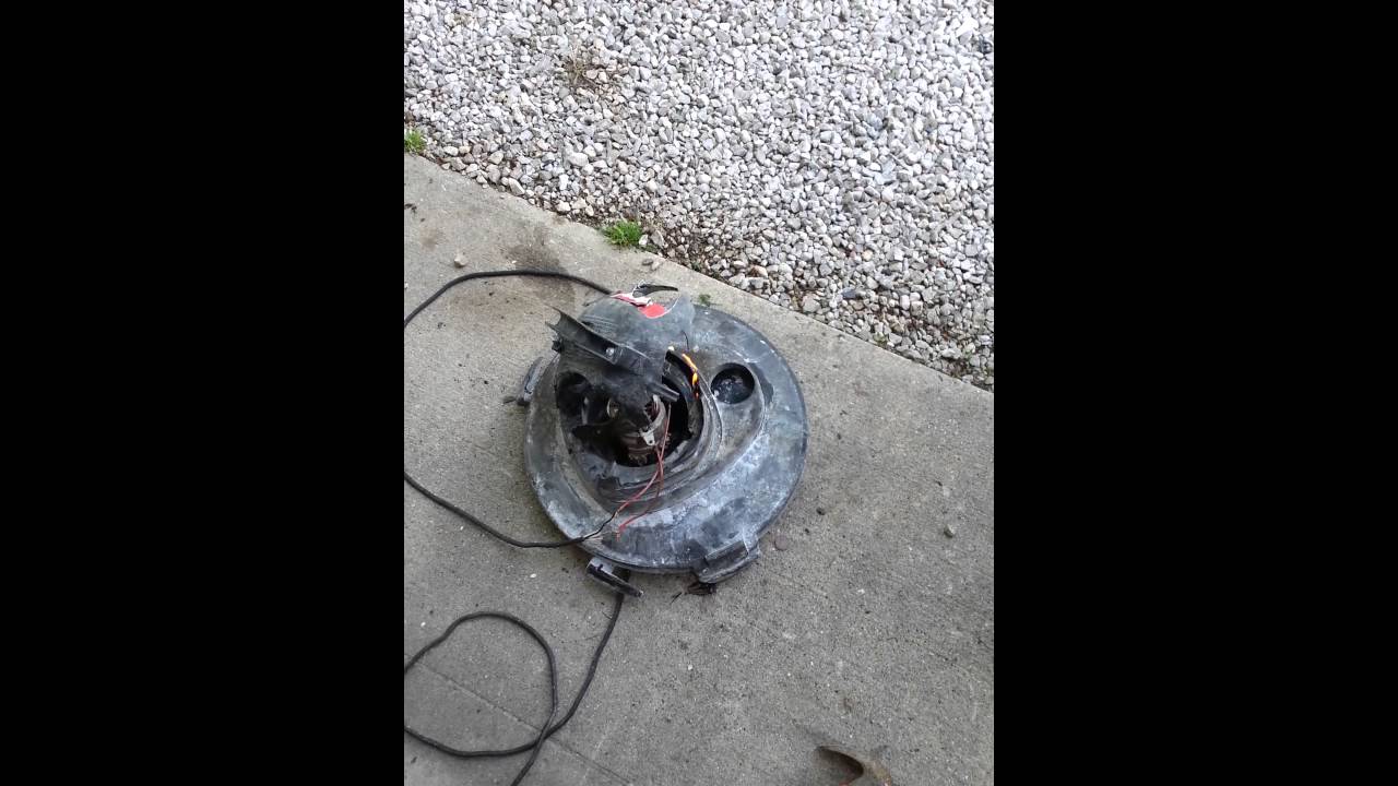Shop vac motor burnout and fire YouTube