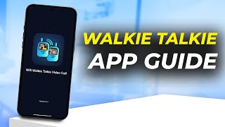 كيفية استخدام تطبيق اللاسلكي (Walkie Talkie) على أندرويد screenshot 1