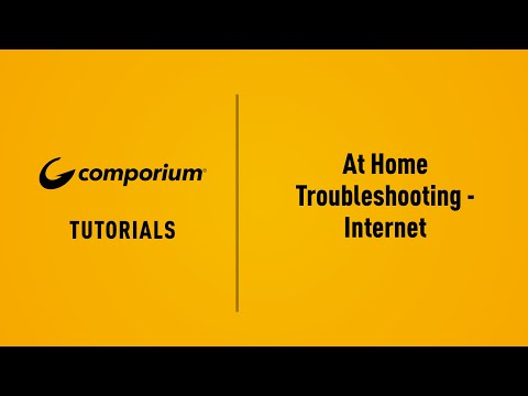 Comporium - Internet - At Home Troubleshooting