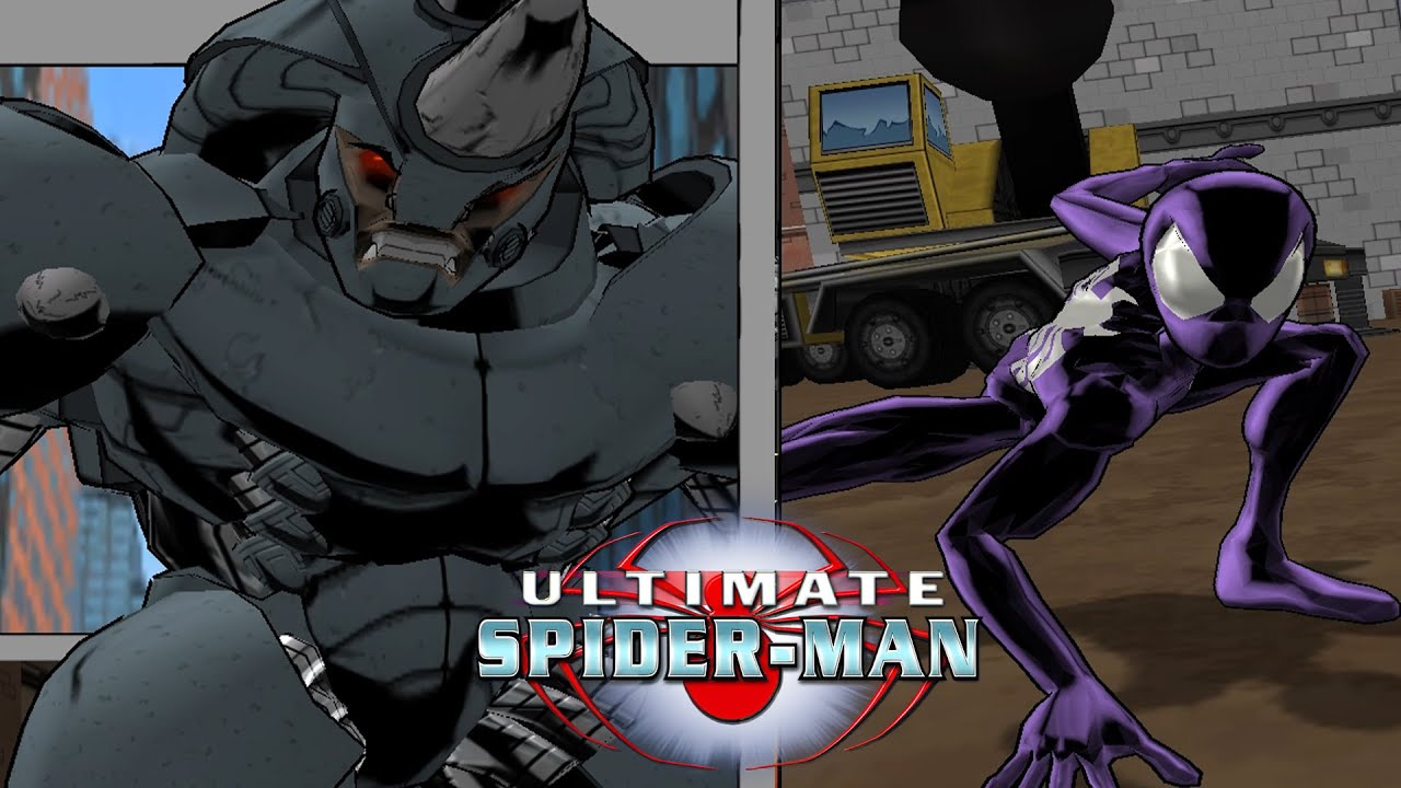 Ultimate Spider Man Rhino Comic