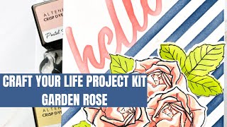 Altenew Craft Your Life Project Kit Garden Rose