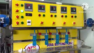 Soda bottle in plant/automatic, Sola bottling plant/soda filling machine/#soda #newbusiness #new2023