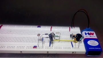 Fridge Door Alarm Circuit using 555 and LDR