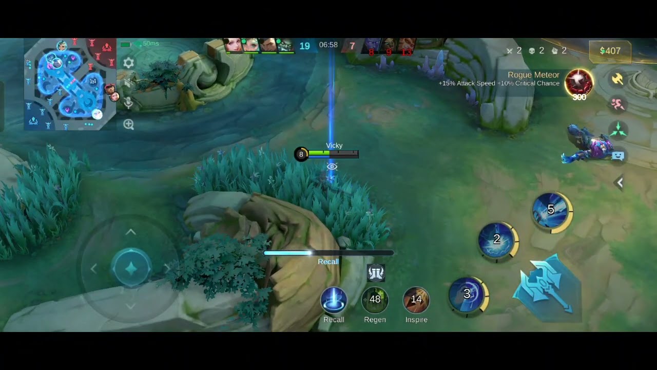 Nek ada tim salah line itu jangan di laporin gais yang penting yang lain bantu dan kerjasama 