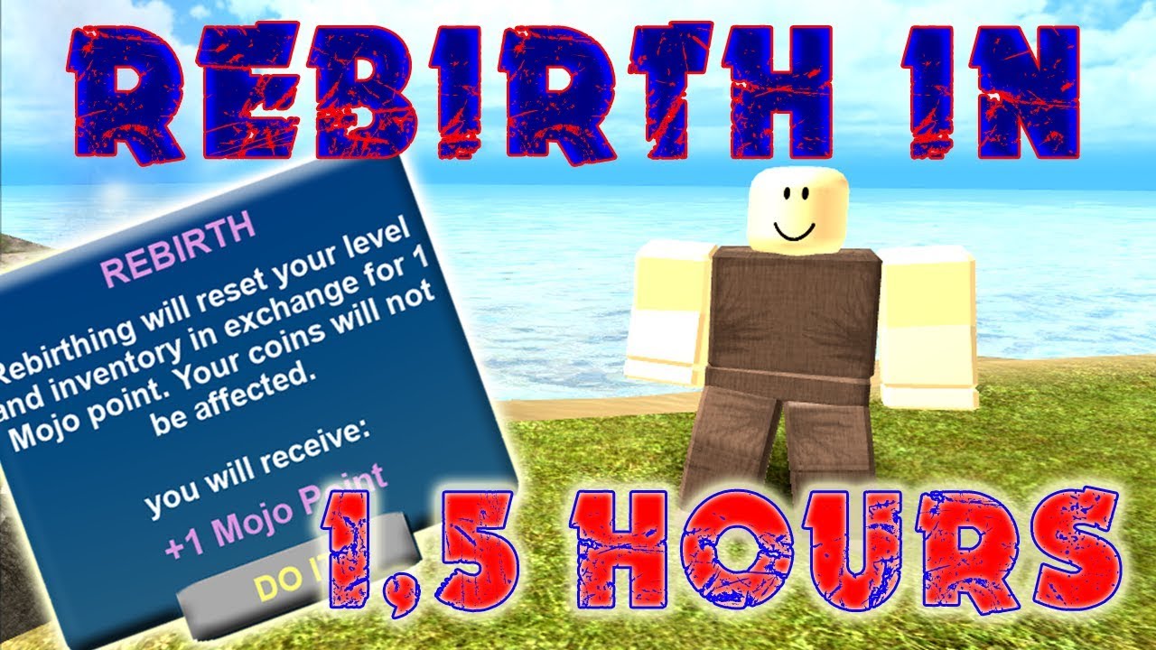 Booga Booga Rebirth In 1 5 Hours Youtube