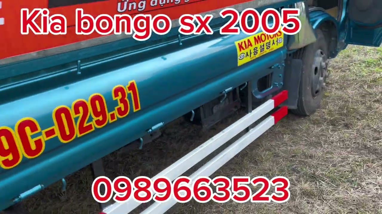 Kia bongo nhập khẩu sx 2005 khám mới chi tiết lh 0989663523 #xe #oto #kia #xetai #xedep #oto #xe #xe