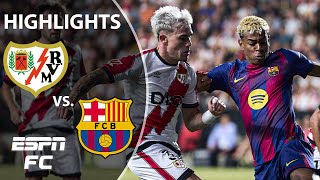 Rayo Vallecano vs. Barcelona | LALIGA Highlights | ESPN FC