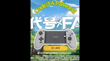 Palworld "Code/FA" Mobile Controller Support Gameplay #GamesirG8
