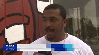 Community Barbershop Mural Unveiled in Elmira