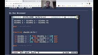 TIC-80 Platformer Lesson 6: projectiles