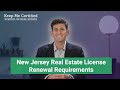 *2021* New Jersey Real Estate Continuing Education Requirements Explained in Less Than One Minute