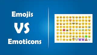 Don't know the difference between emoji and emoticons?