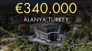 Luxury 2+1 Apartment in Hasbahce Alanya with Sea and Castle Views 🌊🏰✨