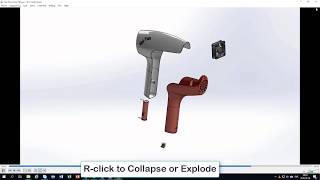 Hair Dryer Part 11 Exploded View and Animatio