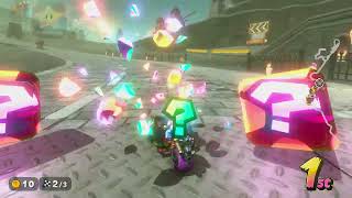 Mario Circuit + Dry Bones Burnout | Mario Kart World | 150cc | 4K60 | No Commentary