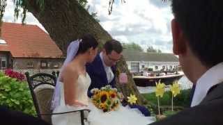 Frank&Gina Dutch Wedding Entrance, Voorschoten, The Netherlands