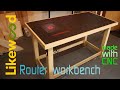 Workbench with router lift | made with CNC