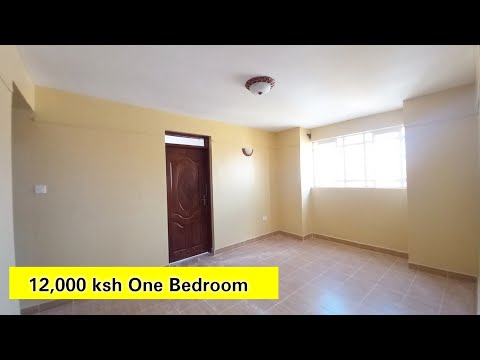 ( 12,000 ksh / 13,000 ksh ) Very Affordable  And Spacious  One Bedroom  Apartment Tour  In Nairobi .