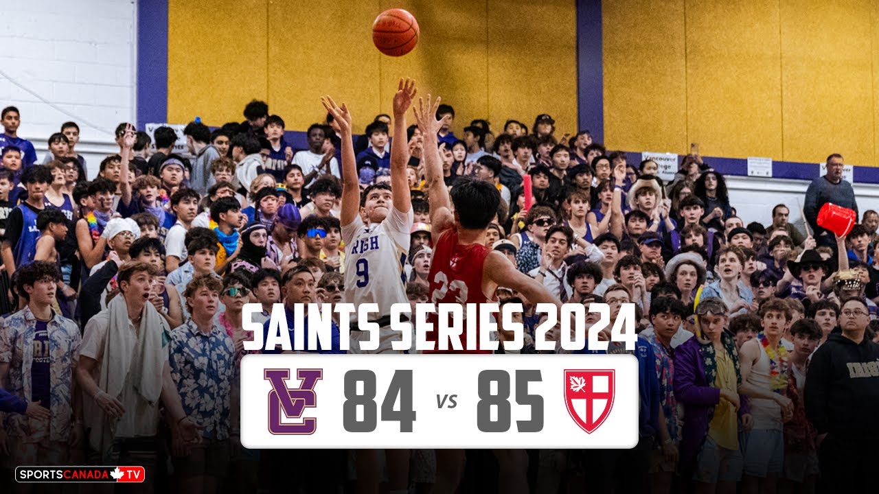 2024 BC High School Basketball 🏀 Senior Boys: St. George's @ Vancouver College [Feb 8, 2024]