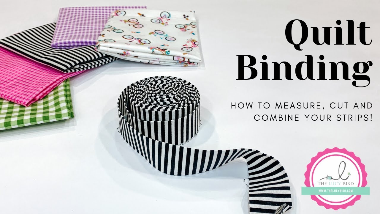 How to Measure & Cut Quilt Binding YouTube