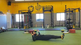 Lying Knee Tucks