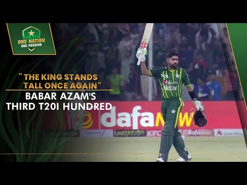 On Babar Azam's birthday, watch highlights of his splendid third T20I 💯 🎥