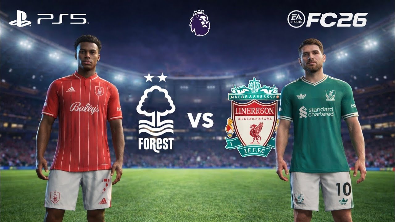 FC 26 - Nottingham Forest Vs Liverpool  - PREMIER LEAGUE 25/26 FULL MATCH. \PS5 PRO [4K60}