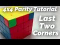 4x4 last two corner parity solve updated