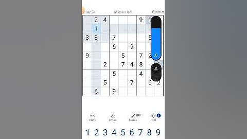 Daily Challenge (24 July 2022) - Game play sudoku