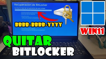 Como Quitar el Bloqueo de BitLocker en Windows 11 en una Laptop o PC (2 Métodos Efectivos)