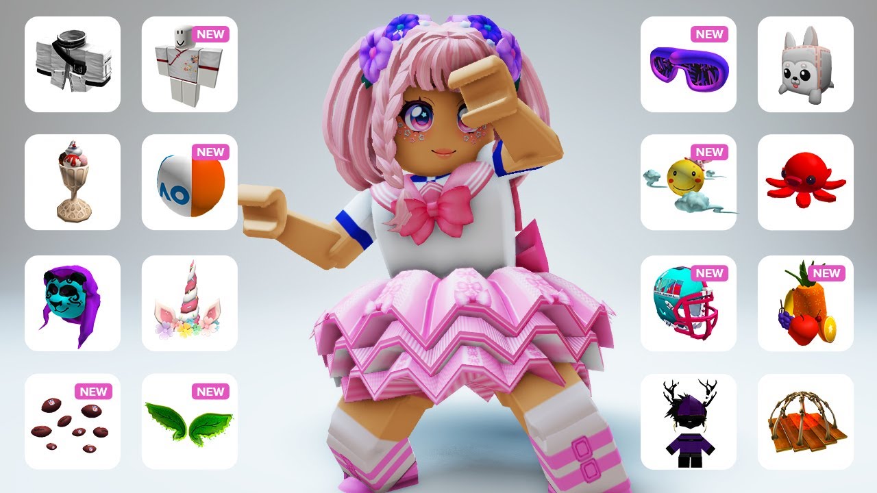 28 INCREDIBLE FREE ROBLOX ITEMS! - YouTube